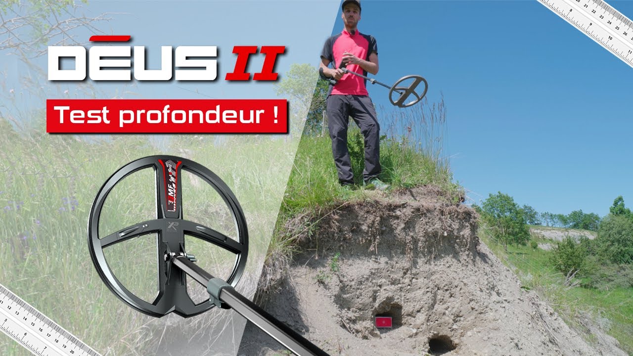 XP DEUS II | Test de profondeur de détection