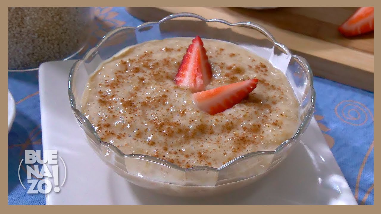 Este es el postre nutritivo que estabas buscando | Quinua en dulce | Buenazo!