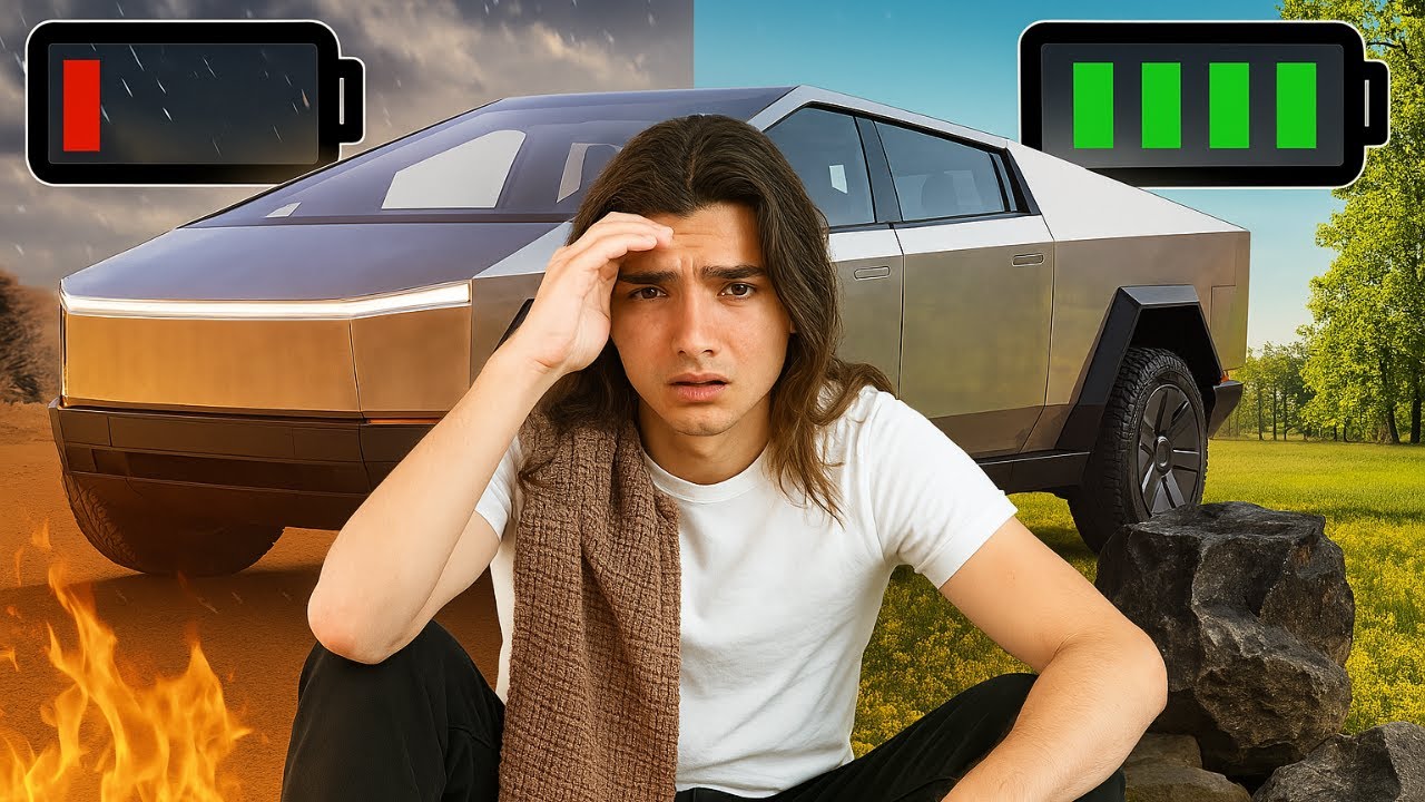 Can a Tesla Cybertruck and I Survive the Hottest Place on Earth?