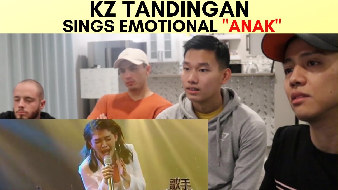 KZ TANDINGAN | ANAK | SINGER 2018 | REACTION VIDEO BY REACTIONS UNLIMITED