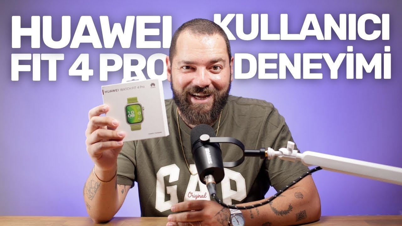 Huawei Watch Fit 4 Pro Detaylı İnceleme | Yeni Özellikler, Artılar-Eksiler ve Tüm Deneyimim!