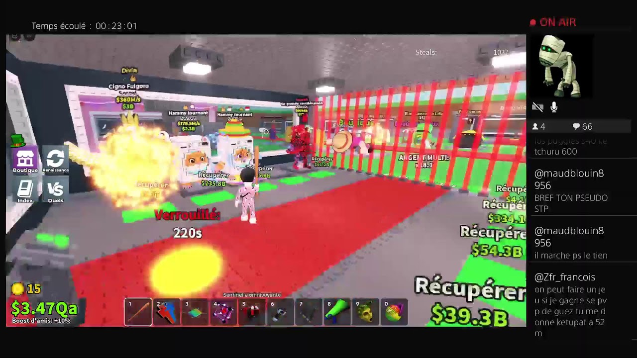 Pvp dans mon serveur,PAS DE TRADE