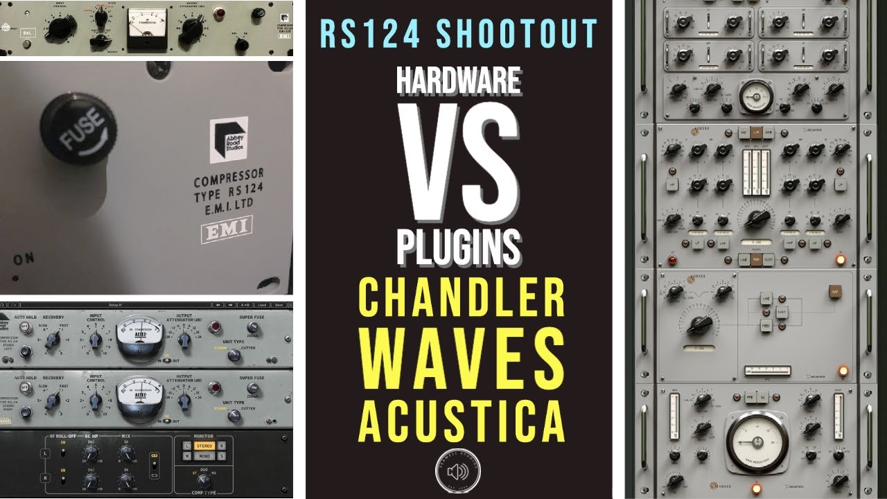Chandler Limited RS124 vs Waves vs Acustica Coffee | Hardware vs Plugins Shootout