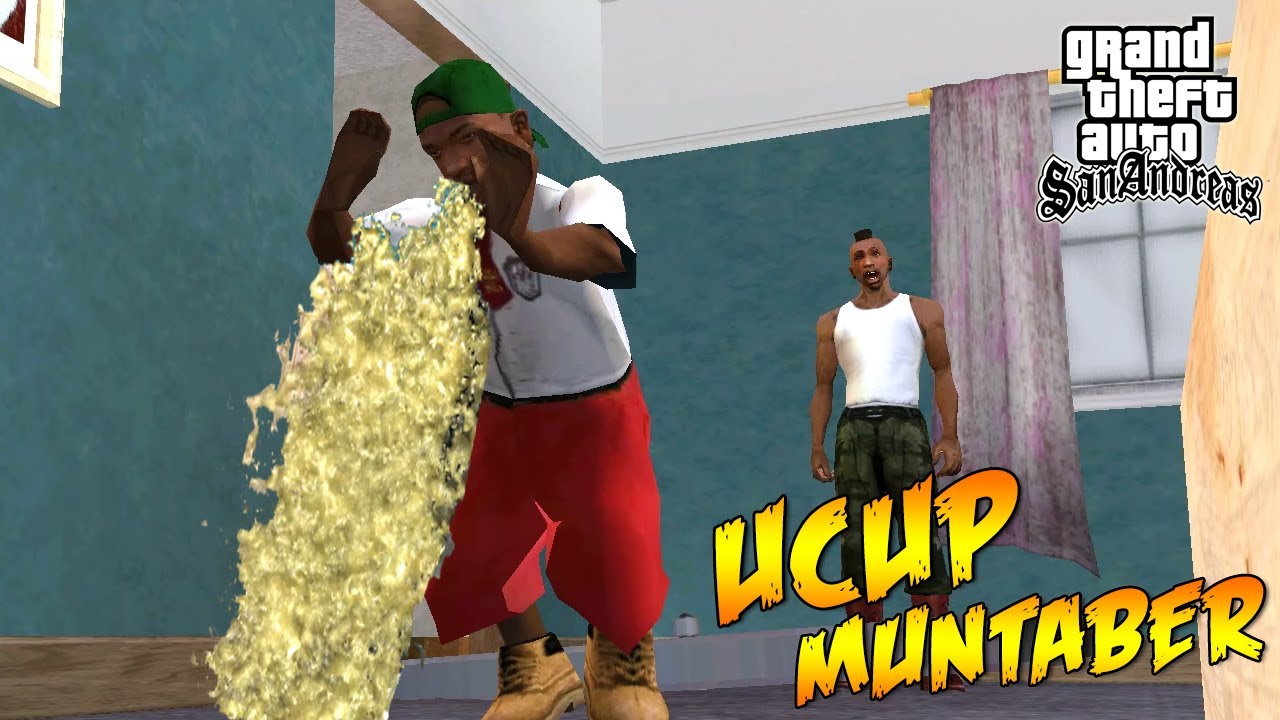 UCUP MUNTAH BERAK - GTA Lucu Indonesia