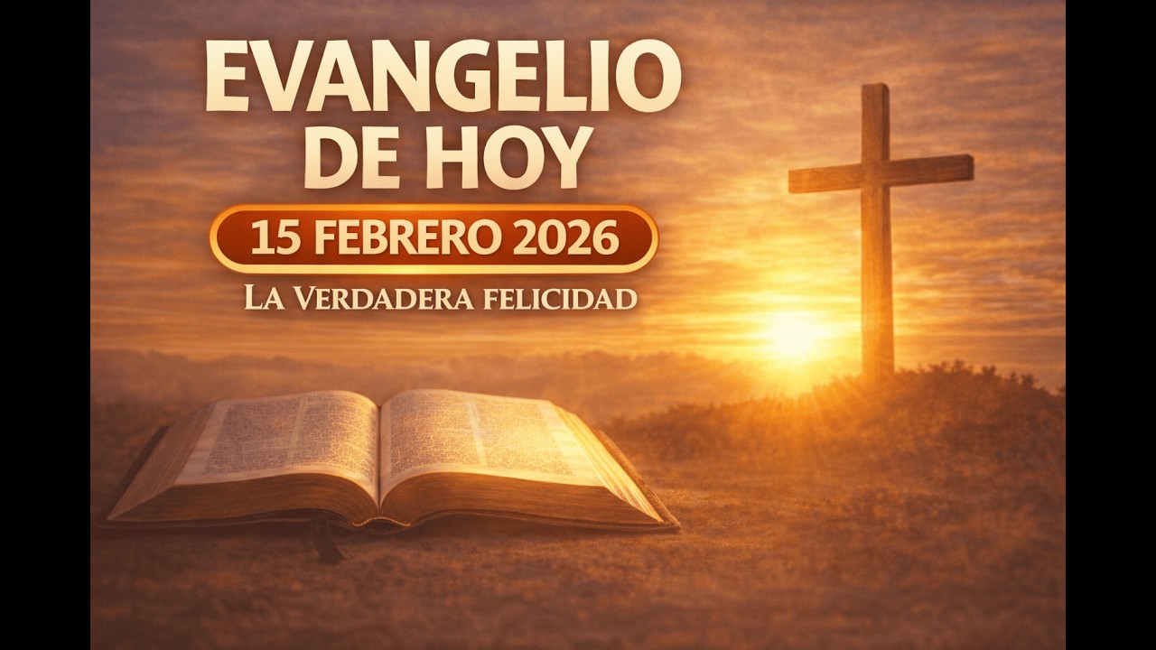Evangelio de Hoy | La verdadera felicidad | Lecturas Católicas | 15 de febrero 2026