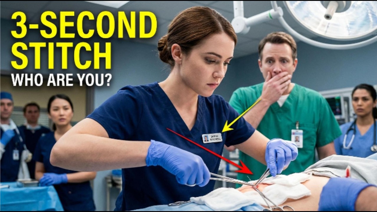 She Stitched the Artery in 3 Seconds… The Chief Surgeon Went White