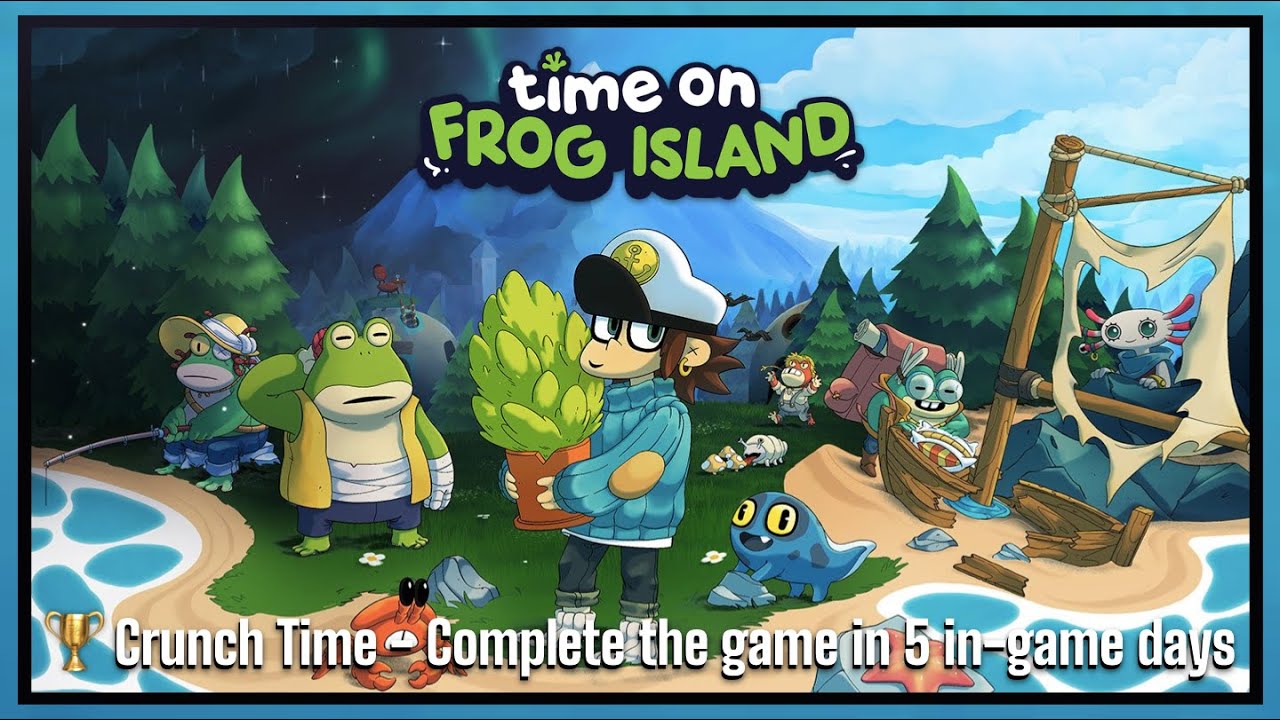 Time on Frog Island - Crunch Time Trophy Guide