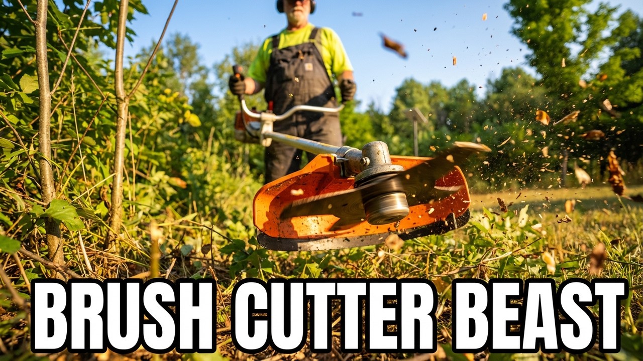 Test terenowy podkaszarki Stihl FS91 w gęstych zaroślach!