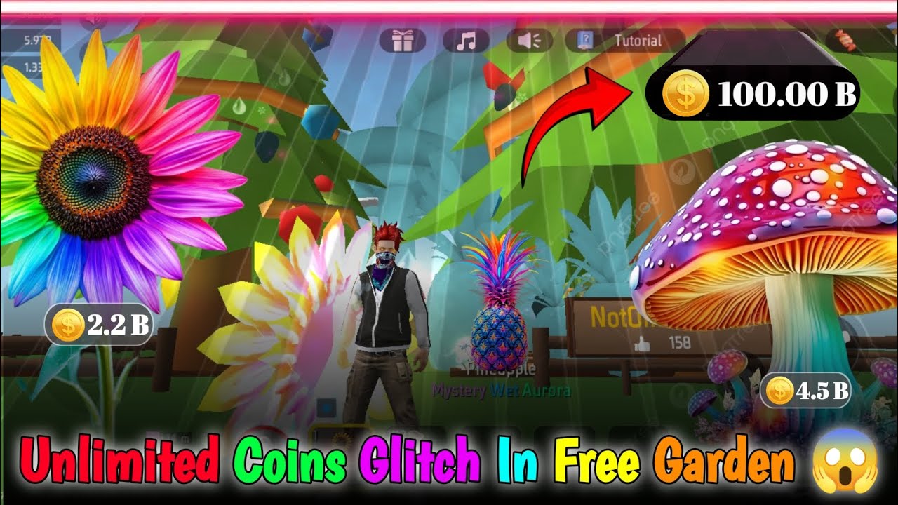 Unlimited Coins Glitch In Free Garden😱 #freefire #freegarden #glitch #trending #viral 