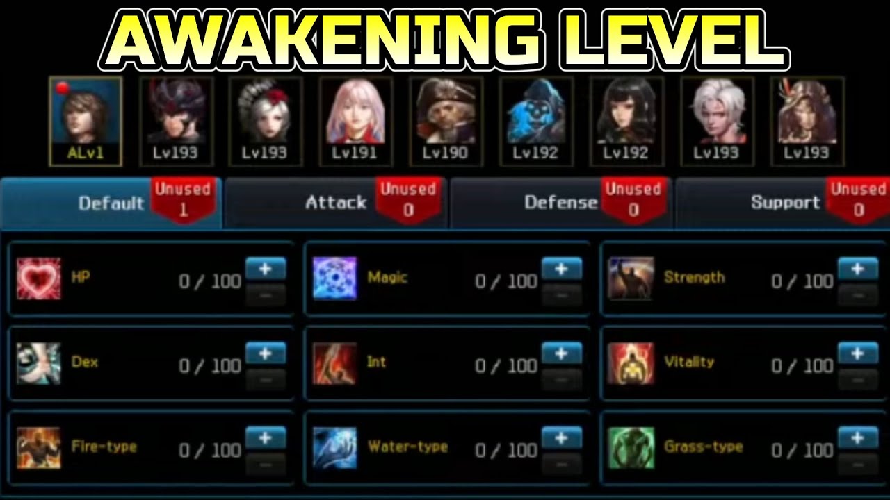 Quest Upgrade Main Character Lv. 200 (Awakening Level) | Atlantica Online