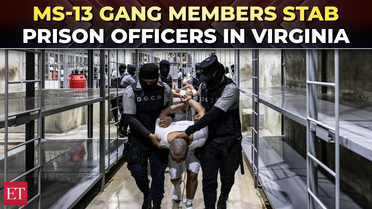 Big prison stabbing in Virginia amid Trump's immigration crackdown; MS-13 gang members stab officers