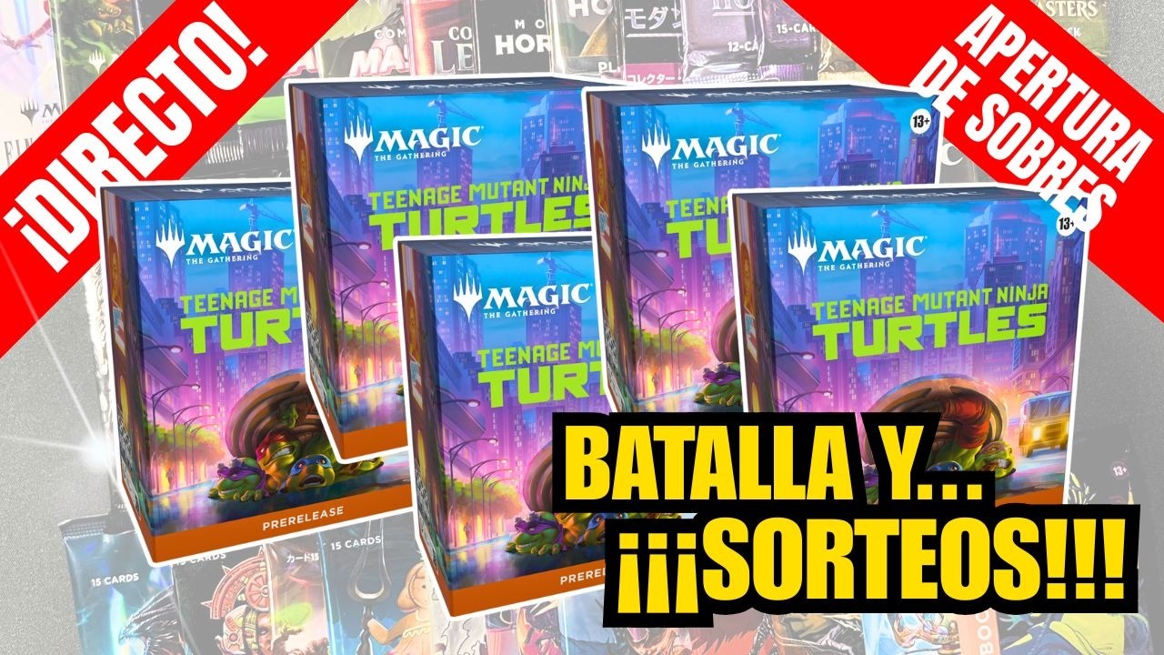 Directo!!! Batalla TMT. Abrimos Coll FND, CMM, 2x2 y más 08/03 | Magic: the Gathering