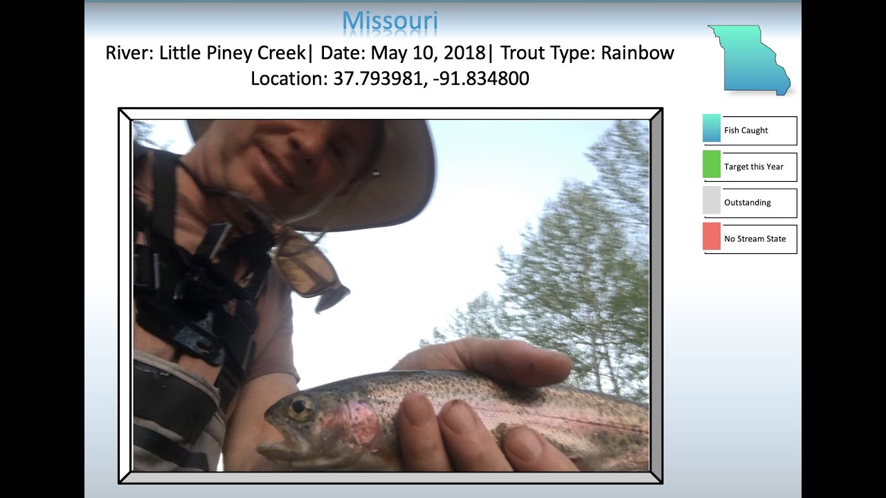 Fly Fishing Road Trips Little Piney Creek, Missouri May 2018