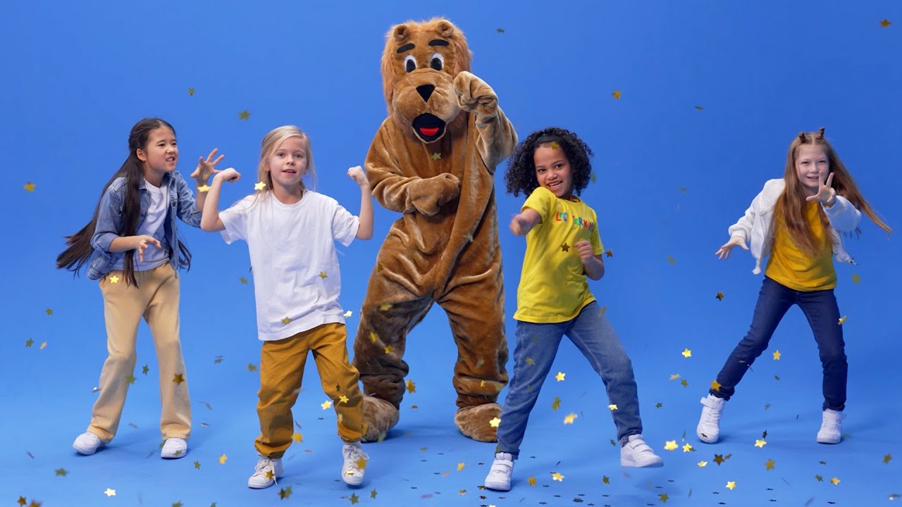 Stark wie ein L&ouml;we (Offizielles Tanzvideo) | Kinderlied zum Tanzen und Bewegen | Tierlied