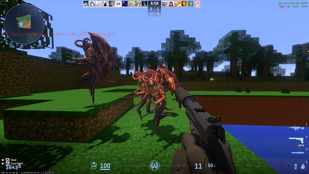 CS2 Zombie Escape Arzed Server [At the time of SERVER GRAND OPENING EVENT (first half)]