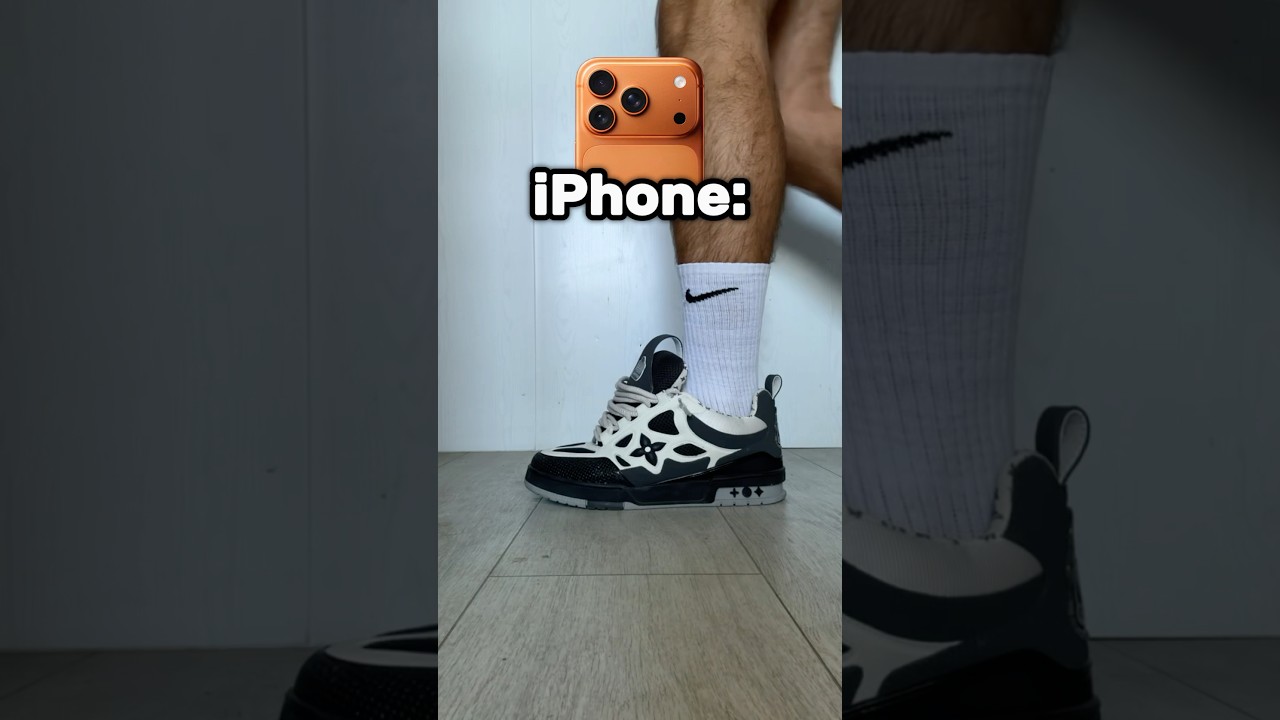 Phone Sneakers!📱👟  #stitch #tonysneakers #sneakers #snkrsday #funny #noshoesnation #comedy