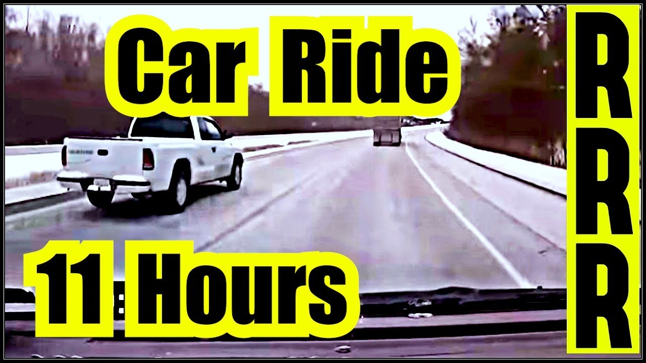 CAR SLEEP  🎧 CALMING CAR SOUNDS ✪ 11 Hours of CAR RIDE SOUNDS