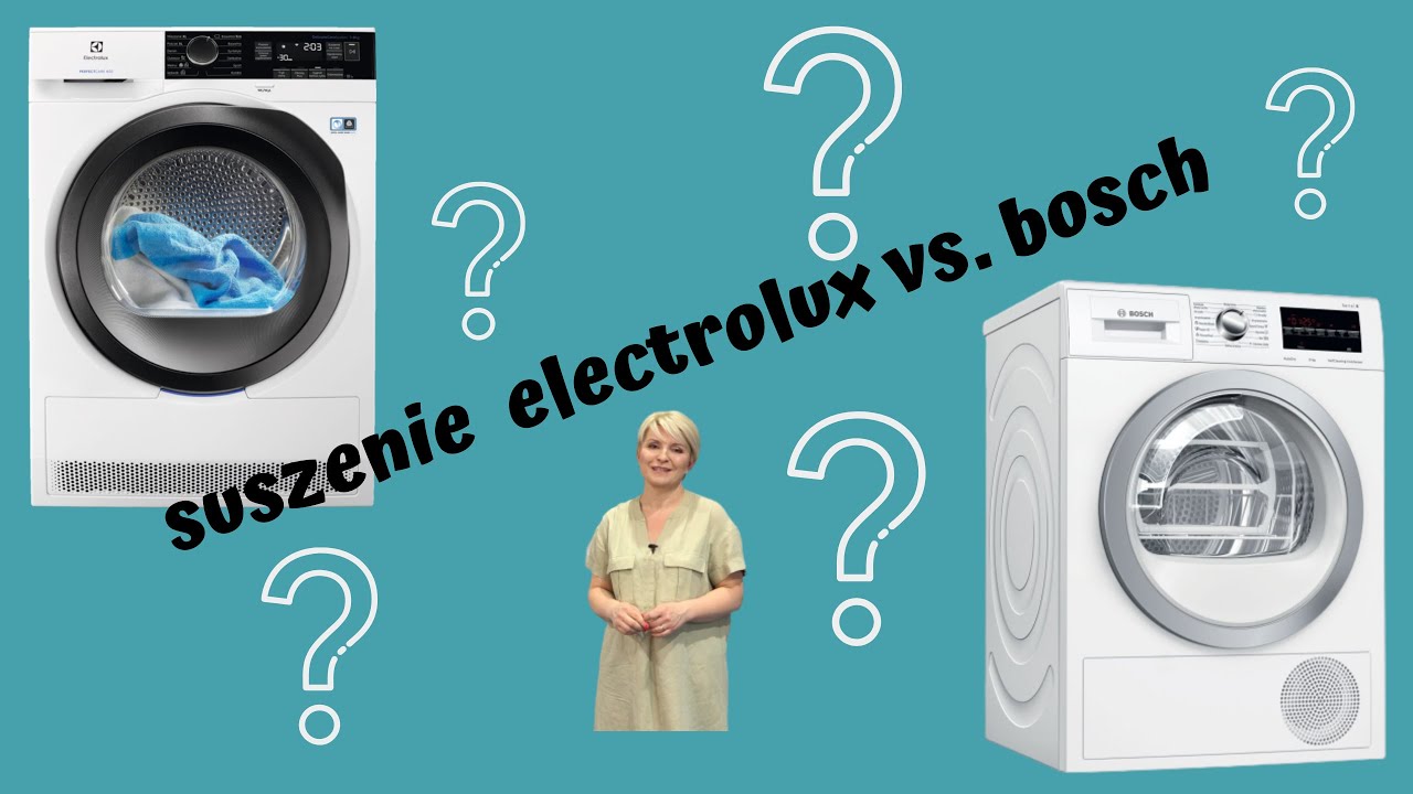Test suszenia w suszarce Bosch vs. suszenie w suszarce Electroluxa I Pani AGD