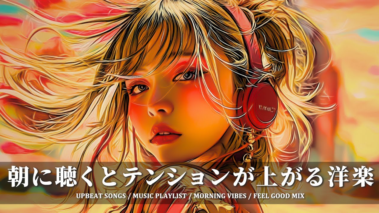 【洋楽Playlist】通勤・通学にぴったり🚋朝を変える自己肯定感アップ洋楽MIX｜盛り上がる洋楽/作業用bgm
