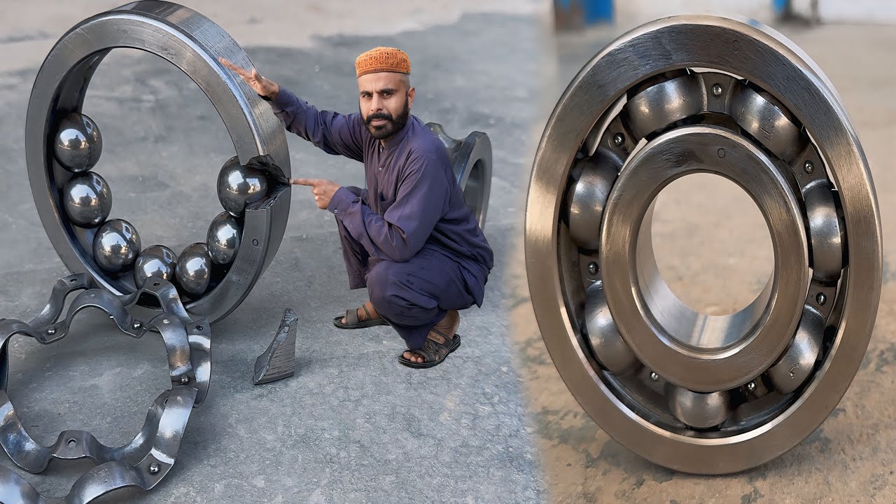 The oversize load bearing broke I repaired again and showed the complete opening a fitting procedure