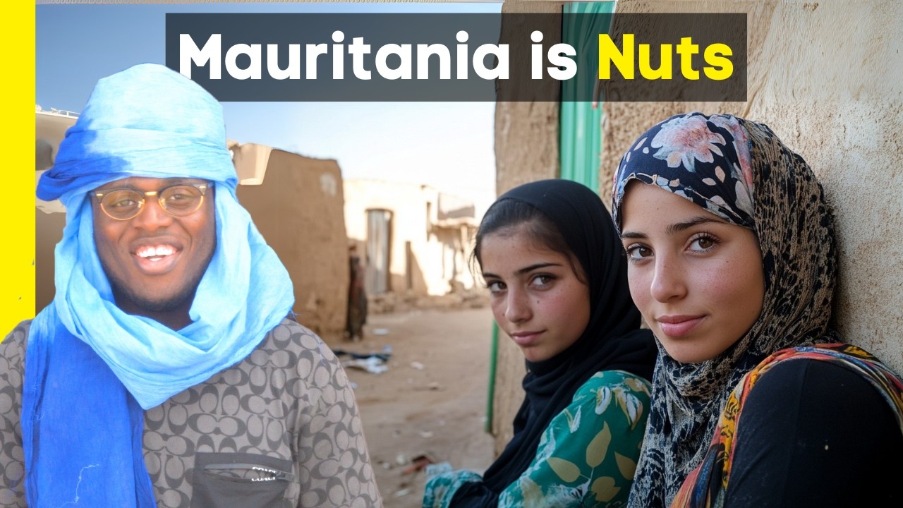 I Visited a WHITE Nighborhood in Mauritania (West Africa)