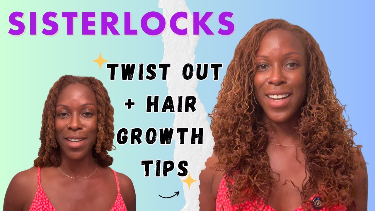 Pull Out My Twists With Me + How To Grow Your Locs Faster | Sisterlocks Journey