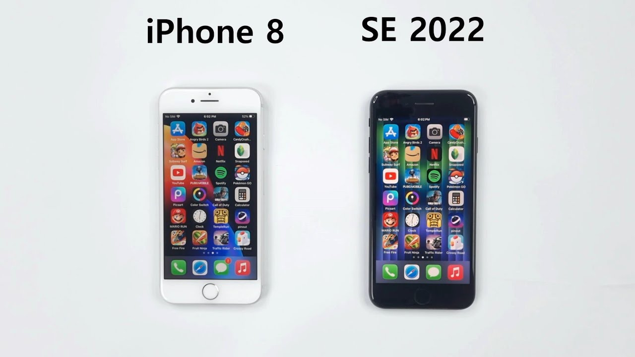 iPhone 8 vs iPhone SE 2022 - SPEED TEST!