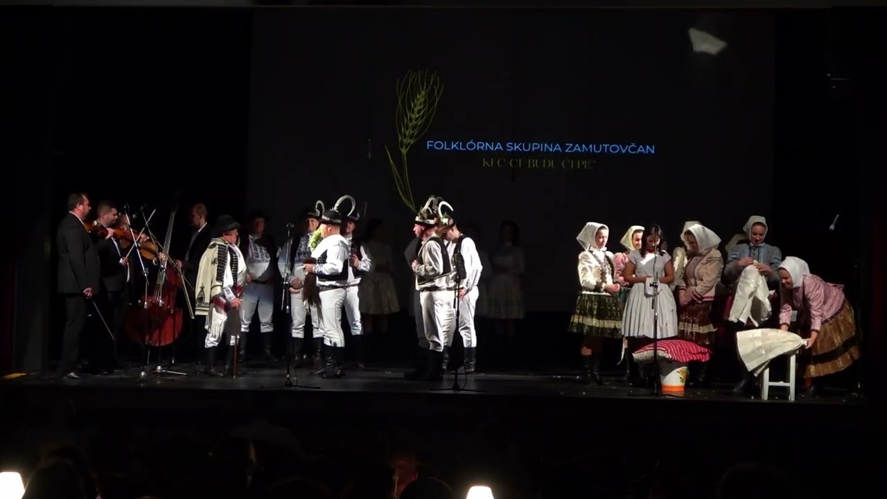 FOLKLÓRNA SKUPINA ZAMUTOVČAN / Kec ce budu čepic
