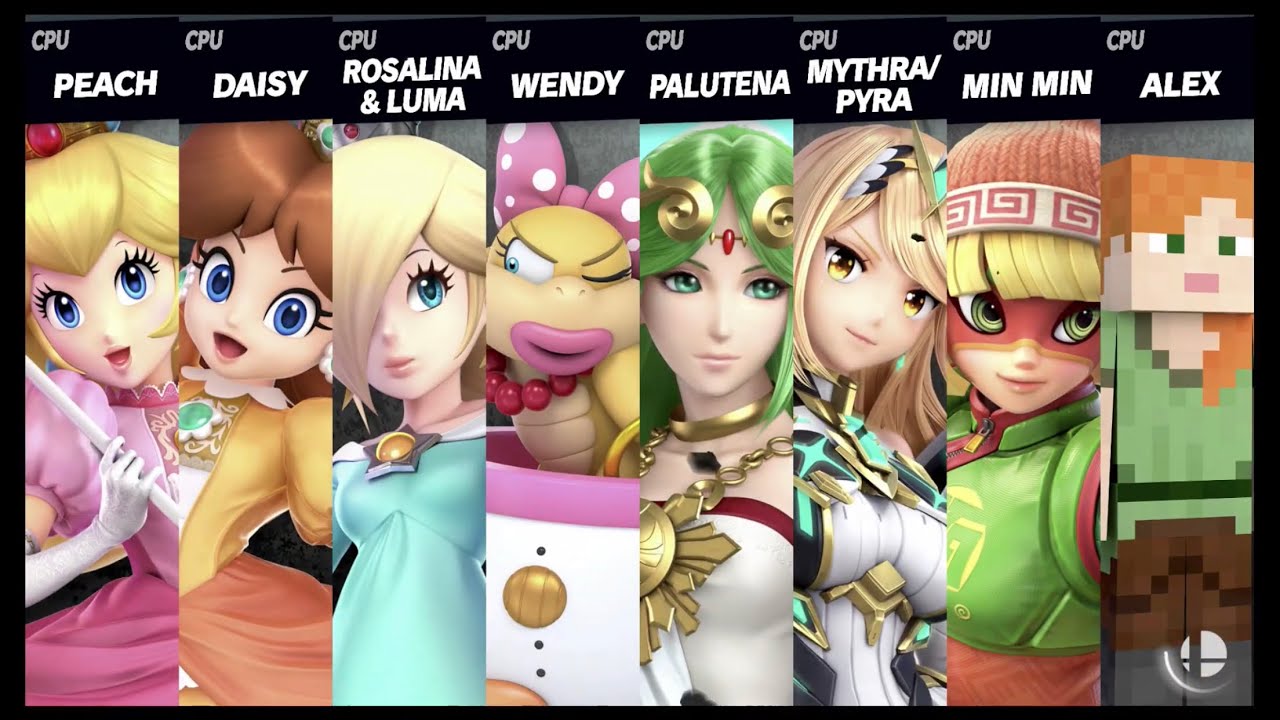 Super Smash Bros. Ultimate - Battle of Girls