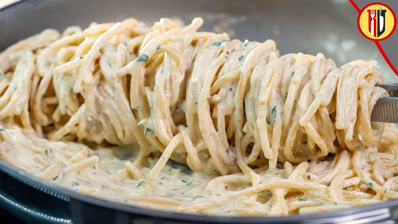 Perfect Garlic Parmesan Pasta in 15 Minutes