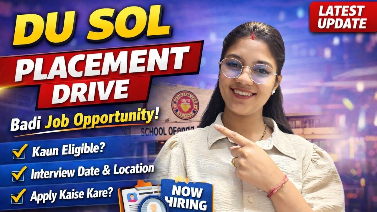 DU SOL JOB DRIVE 2026: Defence Bakery pvt. Ltd | SOL Placement Drive 2026 | Apply Now: Full process 