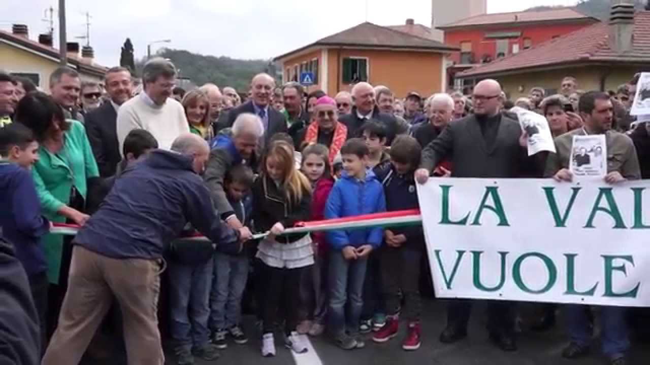 Inaugurazione del nuovo ponte di San Pietro a Carasco