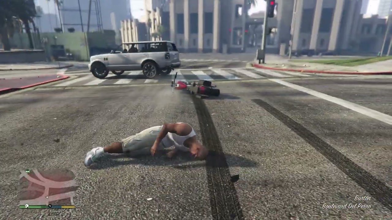 Grand Theft Auto V (PS4) free Roam gameplay #6 [HD]