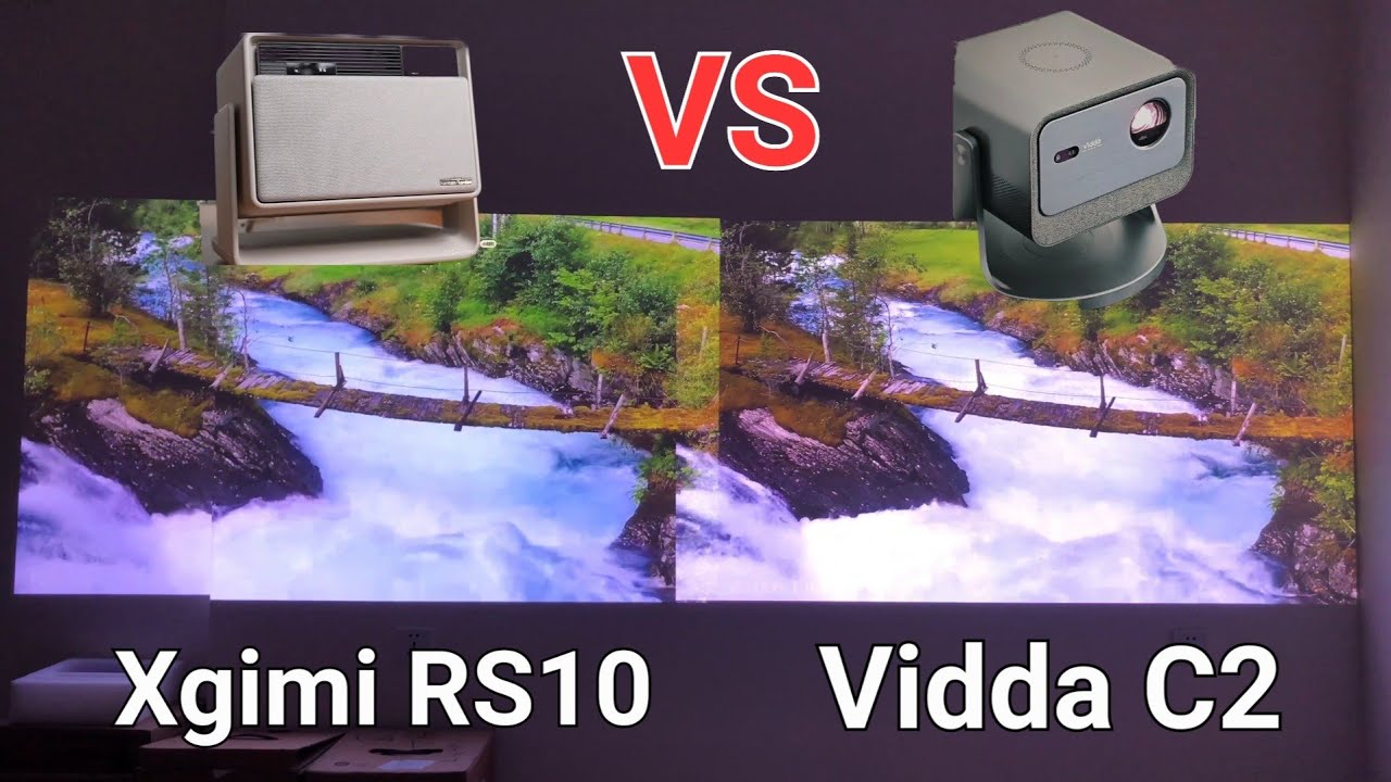 So s&aacute;nh m&aacute;y chiếu : Xgimi RS10 4K vs Hisense Vidda C2 4K