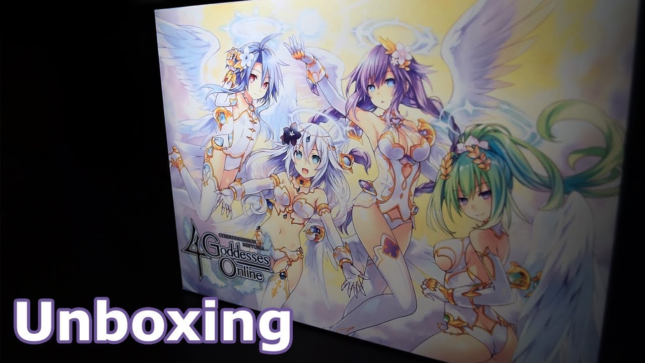 Cyberdimension Neptunia: 4 Goddesses Online Limited Edition Unboxing