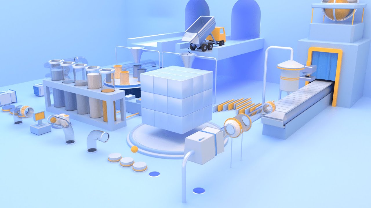 C4D 포트폴리오_Toss Card Factory(모션그래픽 포트폴리오)