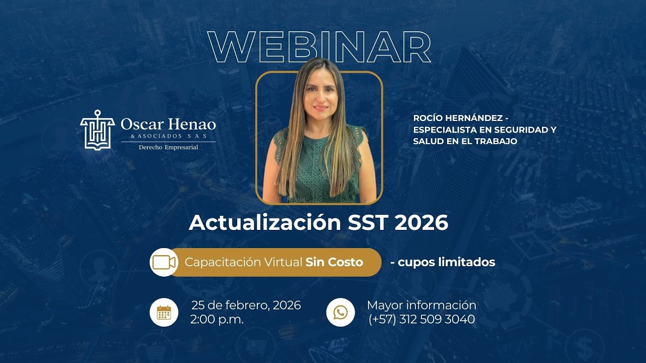 Webinar Actualización SST 2026