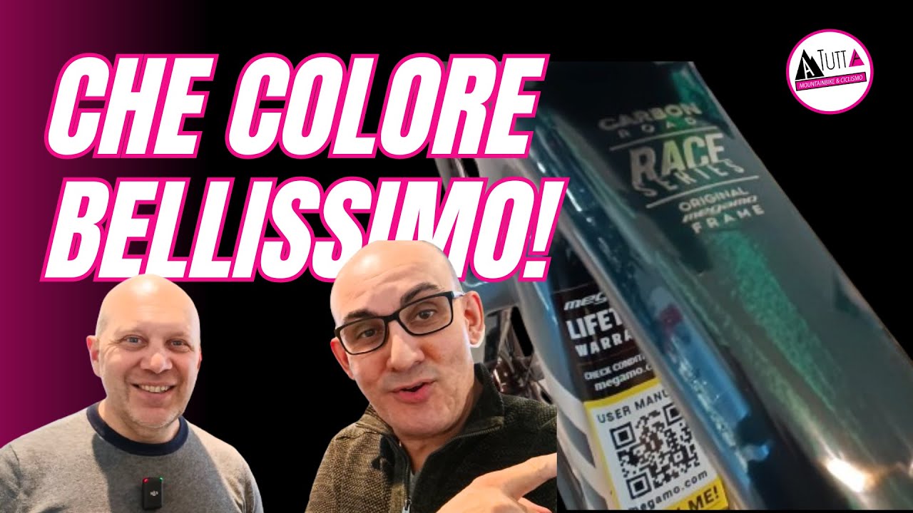 MEGAMO “PULSE ELITE”: ECCO IL NUOVO COLORE 2024