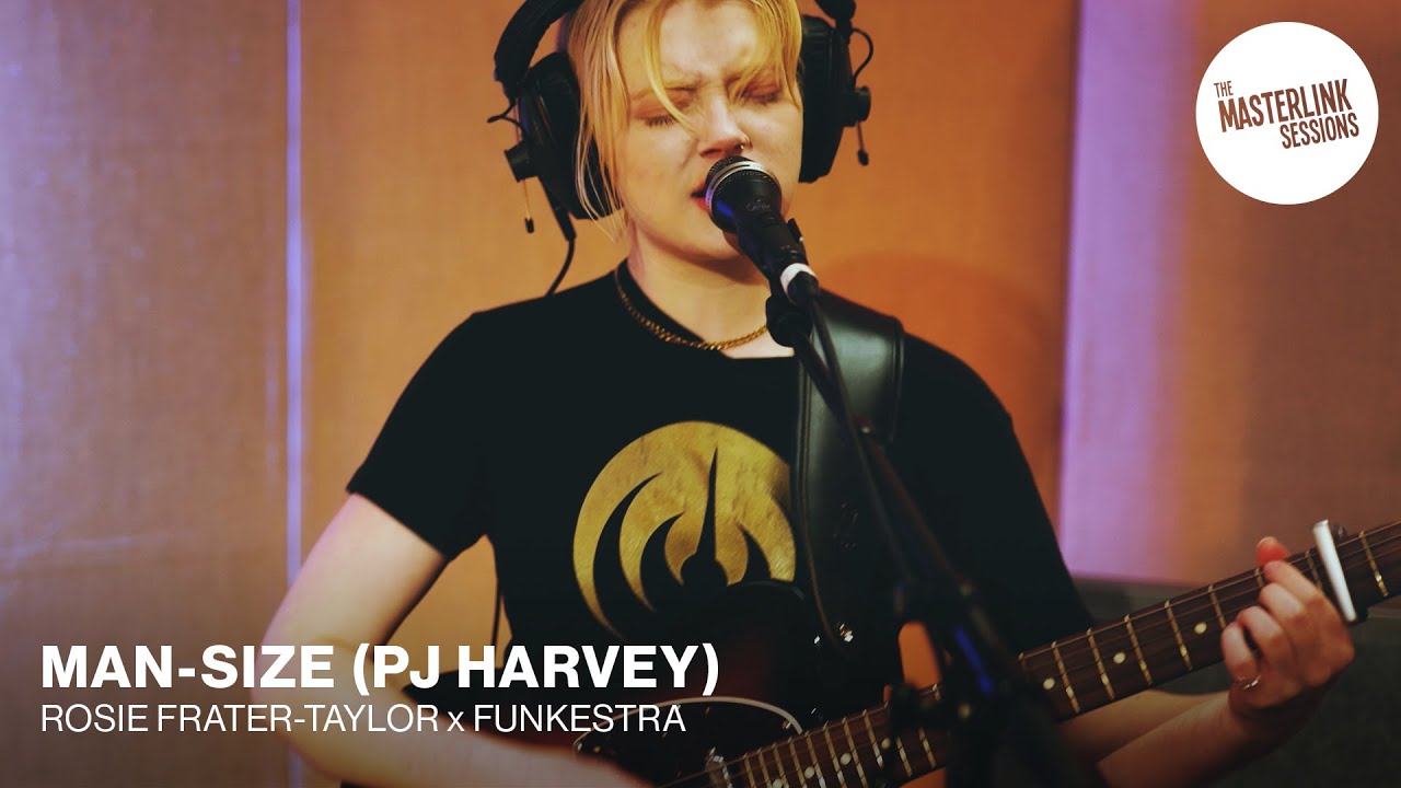 Rosie Frater Taylor & Redtenbacher's Funkestra | Man-Size | Masterlink Sessions | PJ Harvey cover