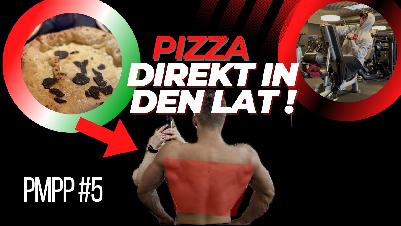 So pumpe ich die Pizza direkt in den Lat!