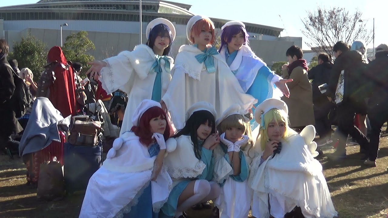 ラブライブC95 コミケ Comic Market 95 美少女コスプレイヤ－  2018 12 30 防災公園