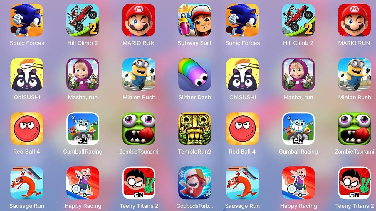 Gumball, Mario, Red Ball 4, Subway Surfers, Minion & More | Gameplay Compilation