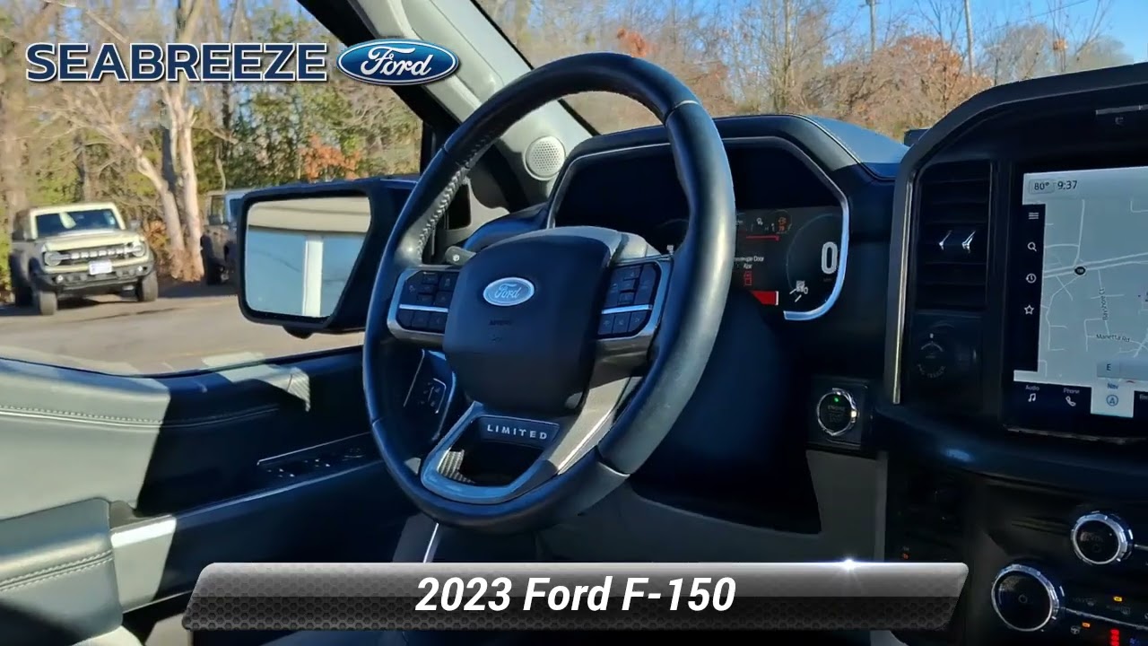 Certified 2023 Ford F-150 Limited, Wall, NJ U30337