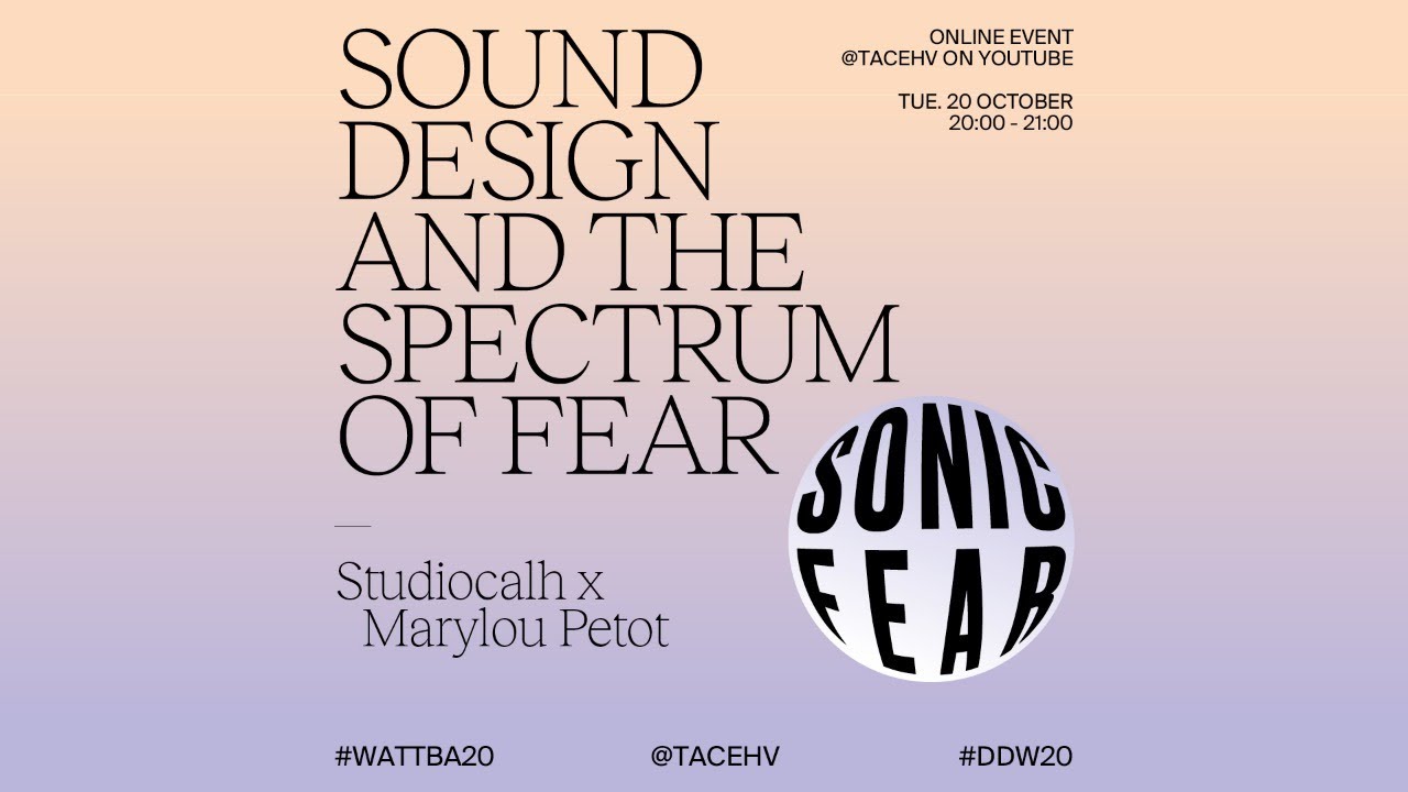 Sound Design and the Spectrum of Fear
