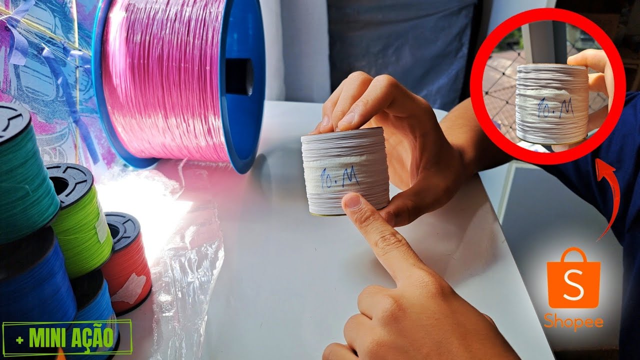 LINHA PELO de COELHO da SHOPEE!!! | ESSA É A MELHOR LINHA!!!🧵