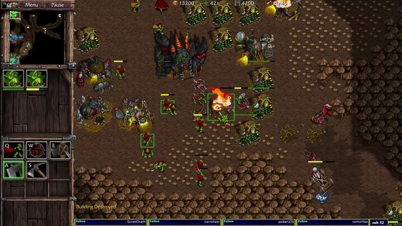 Warcraft 2 Remastered Mud In Your Eyes 3v3