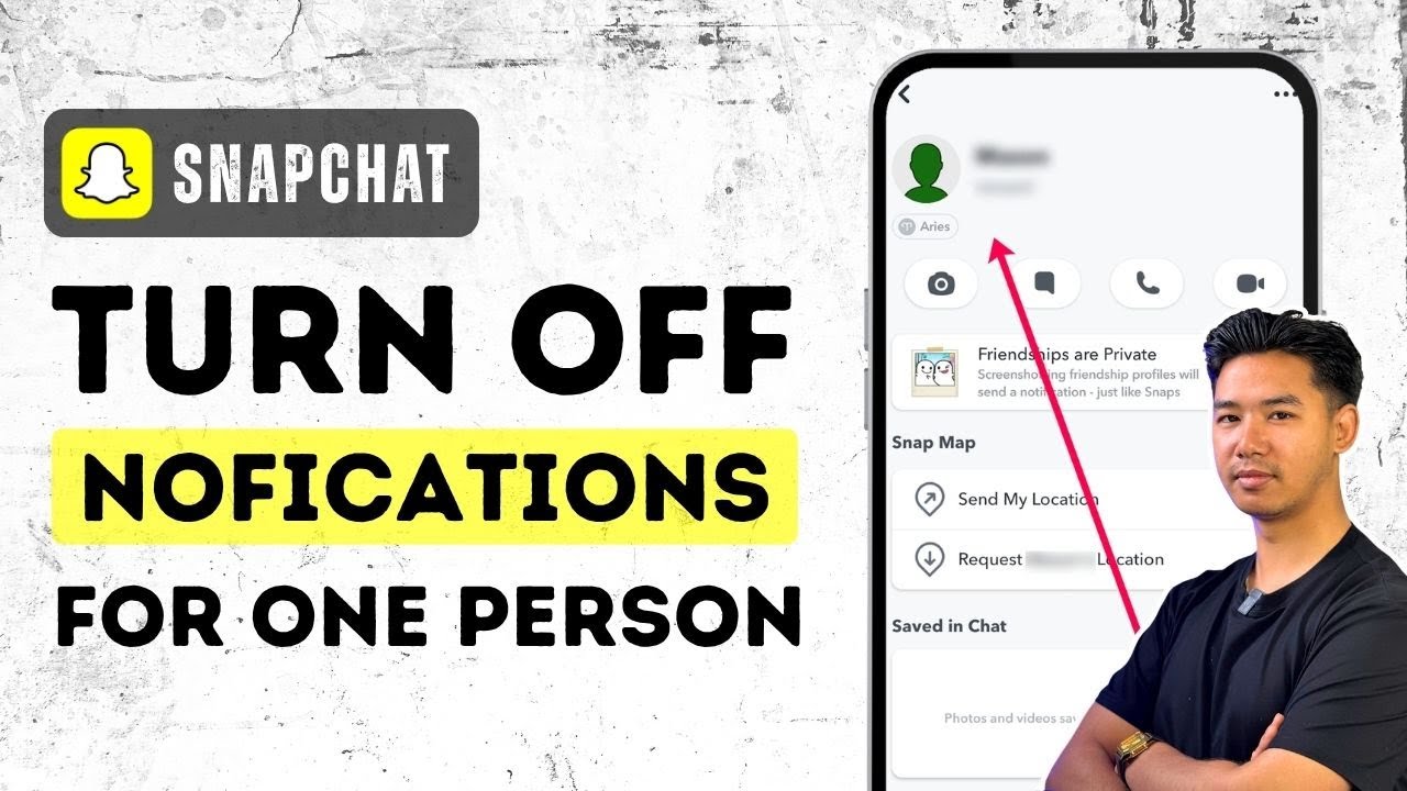 How To Turn Off Snapchat Notifications For One Person