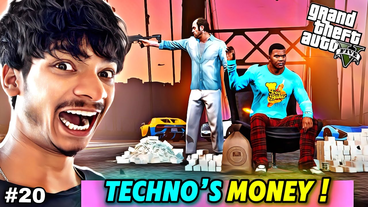 I FOUND “TECHNO GAMER” MONEY - END OF SQUID GAMES 😱@TechnoGamerzOfficial  || GTA V GAMEPLAY #20