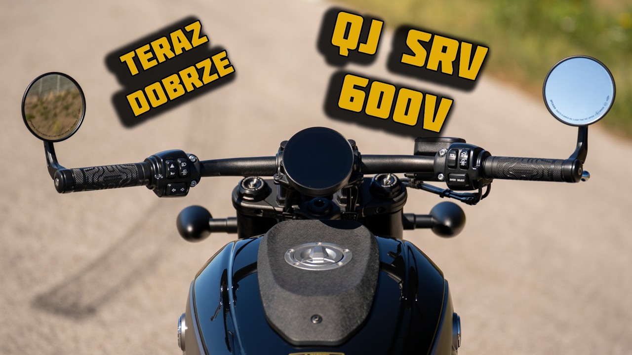 QJ Motor SRV 600V - Jest Dobrze? #motocykle #motorcycle #qjmotor