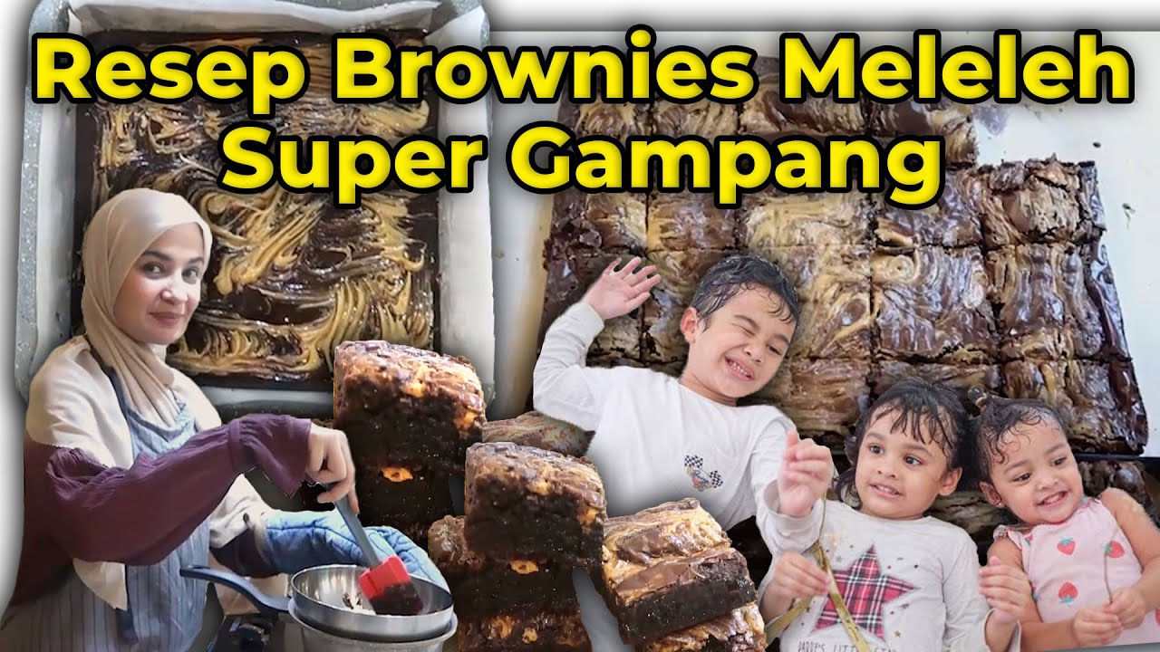 RESEP BROWNIES LUMER GAMPANGG